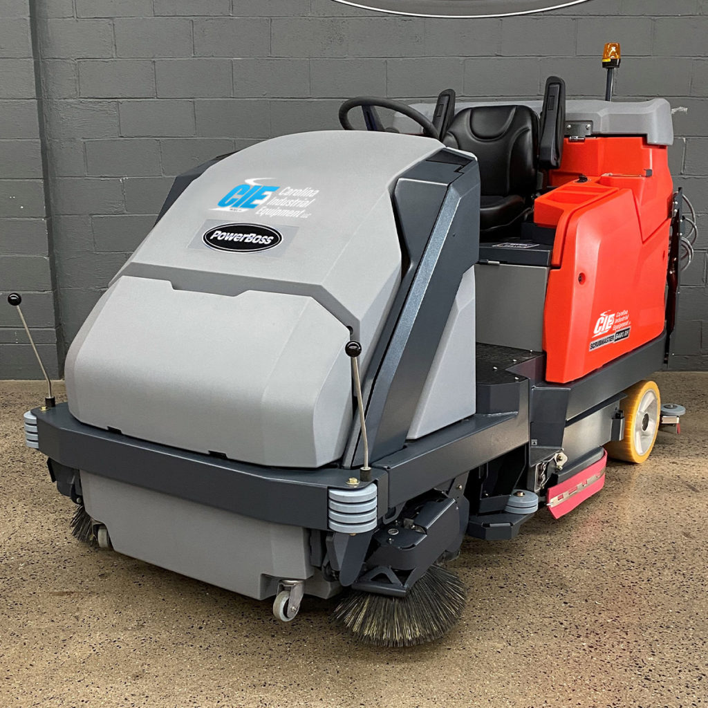 PowerBoss Scrubmaster B400 RH Sweeper Scrubber Carolina Industrial