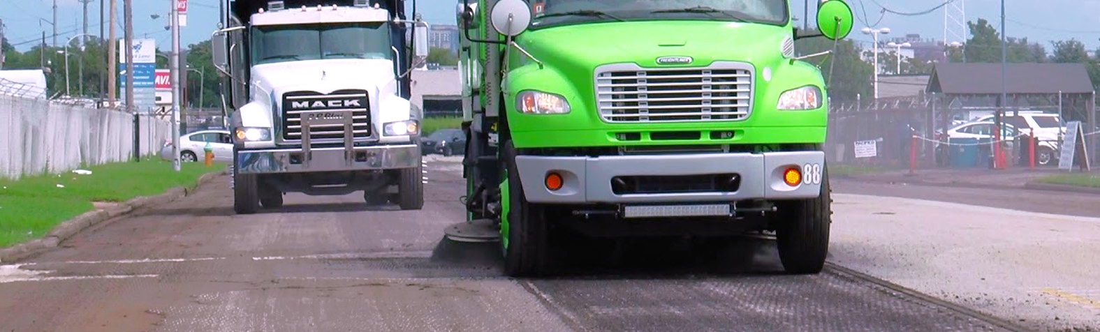 Street Sweeping Public Works- Government Applications- Carolina Industrial Equipment