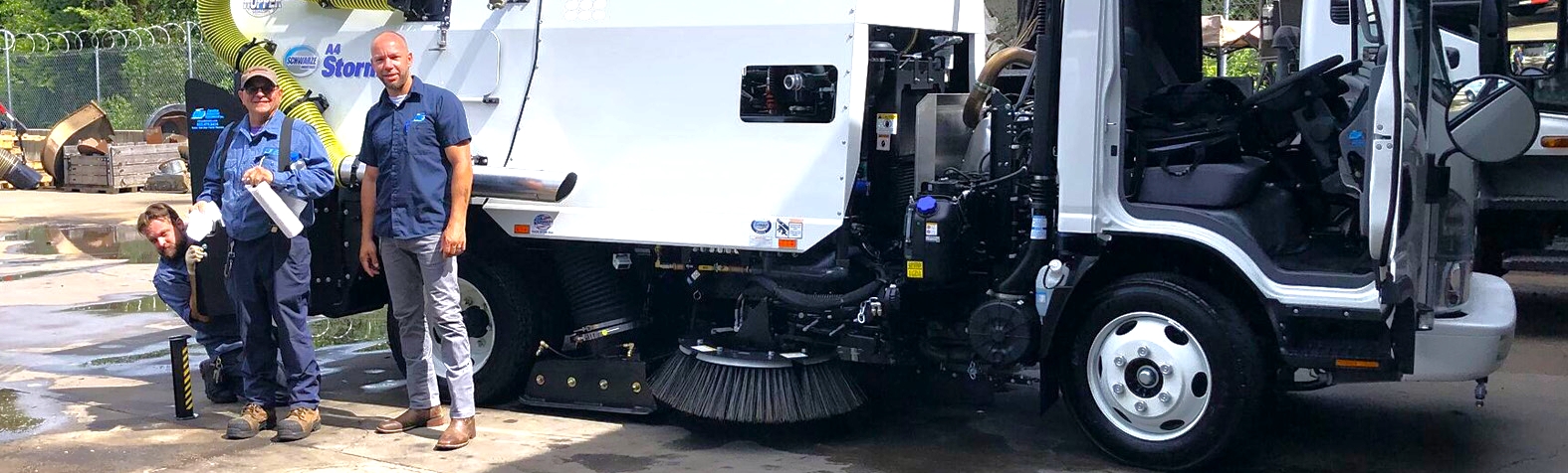 Street Sweeper Sewer Vac Truck Scrubber Sweeper Service Maintenance Repairs PM- Carolina Industrial Equipment