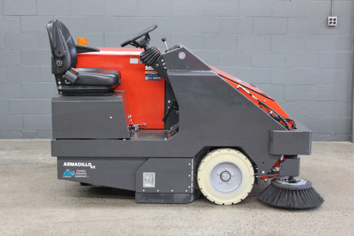 PowerBoss Armadillo 6X Sweeper - Right Side