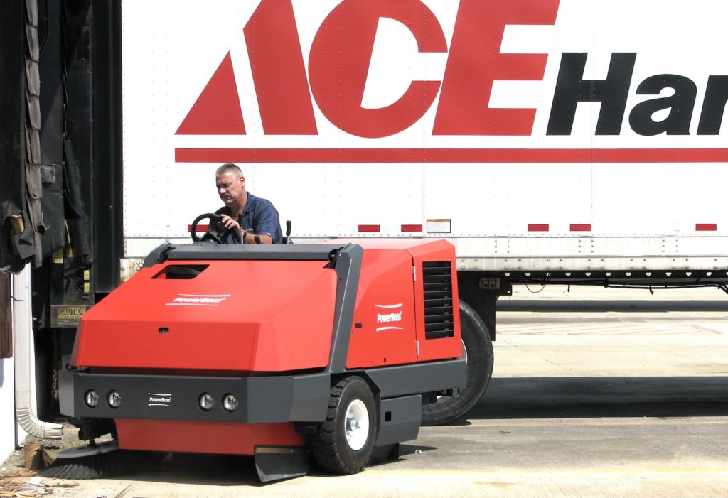 Atlas Sweeper PowerBoss Atlas Sweeper - Carolina Industrial Equipment (CIE)