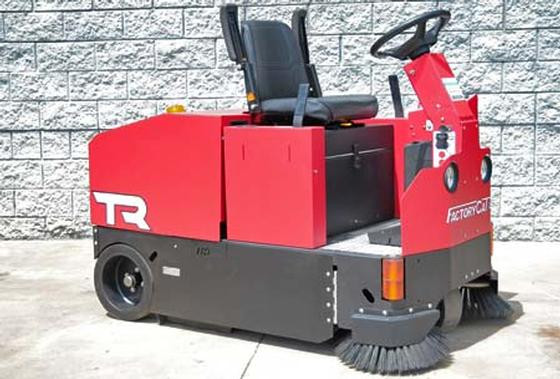 Used Factory Cat TR Rider Sweeper
