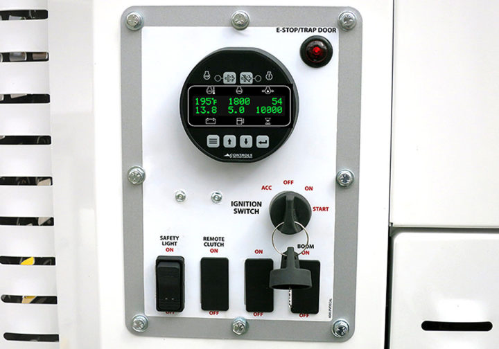 Xtreme Vac LCT600 Control Panel