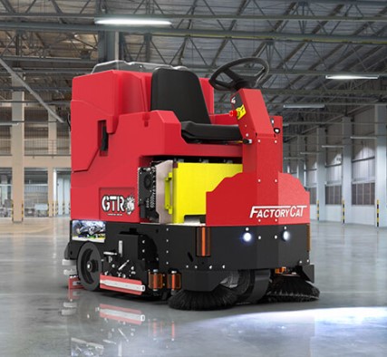 Factory Cat GTR Floor Sweeper / Scrubber