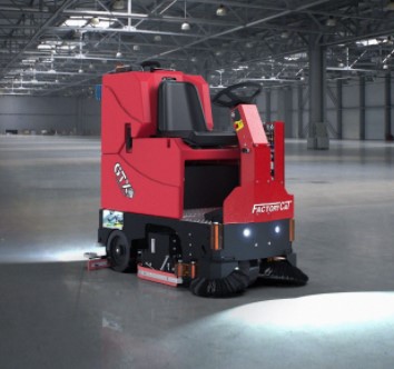 Factory Cat GTX Floor Scrubber / Sweeper