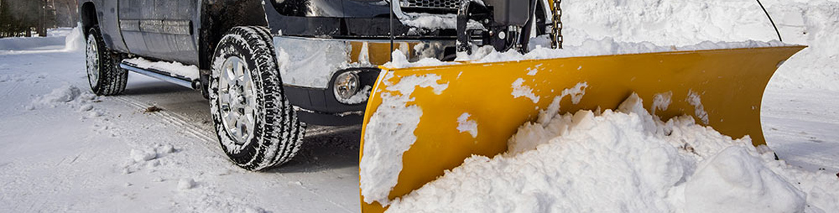 Meyer Snow Plow on GMC Sierra Pickup Truck- Carolina Industrial Equipment