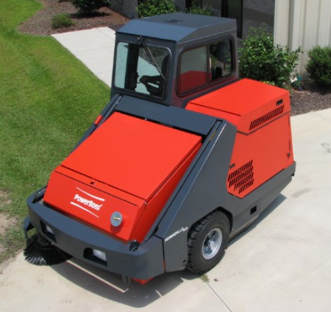 PowerBoss Armadillo 9X Dry Sweeper with Wet Sweeping Option