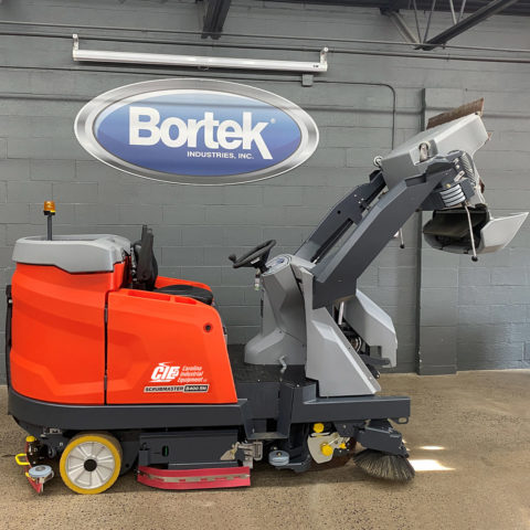 PowerBoss Scrubmaster B400 RH Sweeper/Scrubber - Carolina Industrial ...