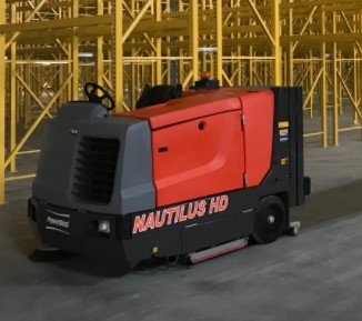 PowerBoss Nautilus HD Ride-On Propane Scrubber / Sweeper