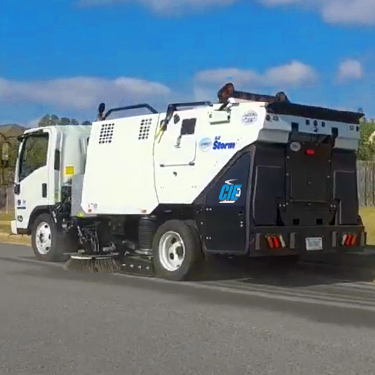 Schwarze A4 Storm Regenerative Air Street Sweeper