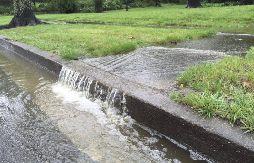 Storm Water Can Cause A Buildup Where One Hasn't Been Anticipated