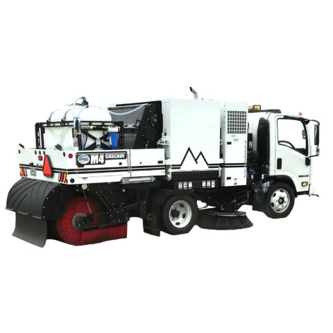 Schwarze M4 Cascade Street Sweeper