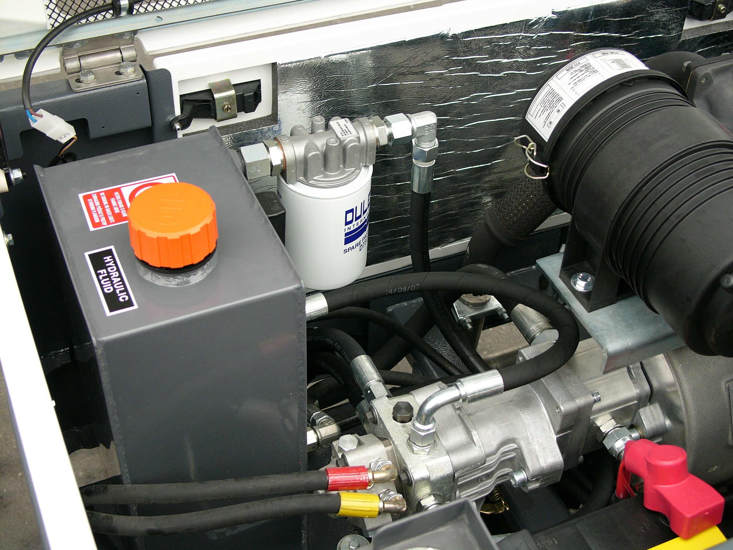 Dulevo 100 Sweeper Hydraulic System