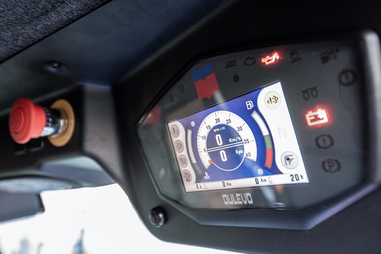Dulevo 850 Digital Dashboard