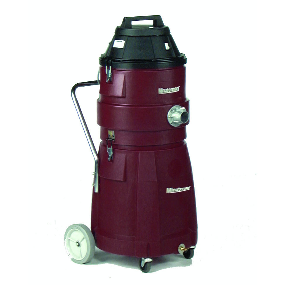 Minuteman Wet/Dry Vac, 15 gal, Polyethylene