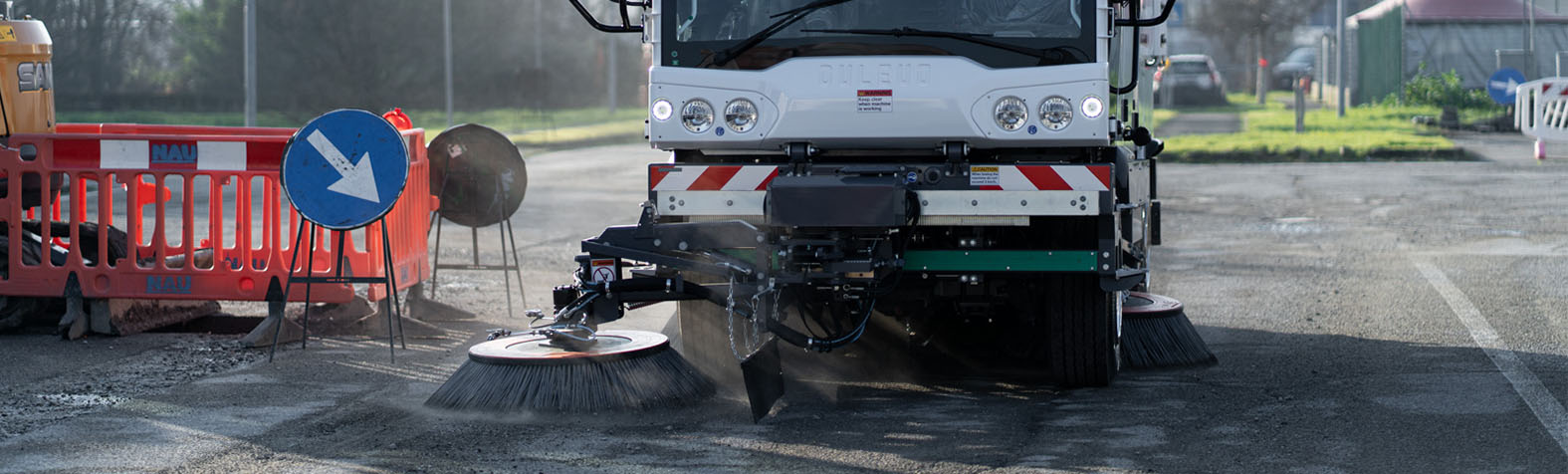 Street Sweeping Public Works- Government Applications- Carolina Industrial Equipment