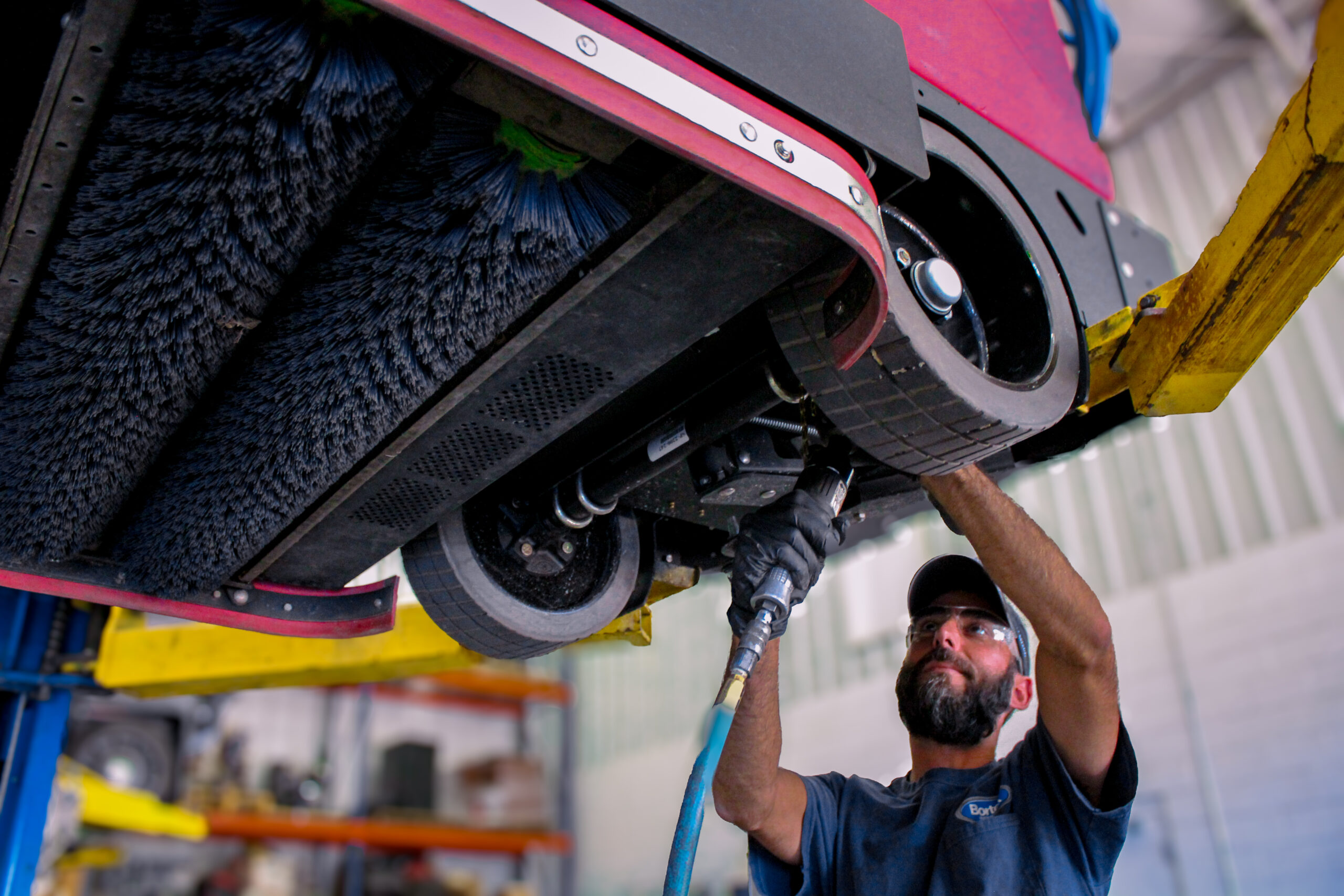 Scrubber-Sweeper Service