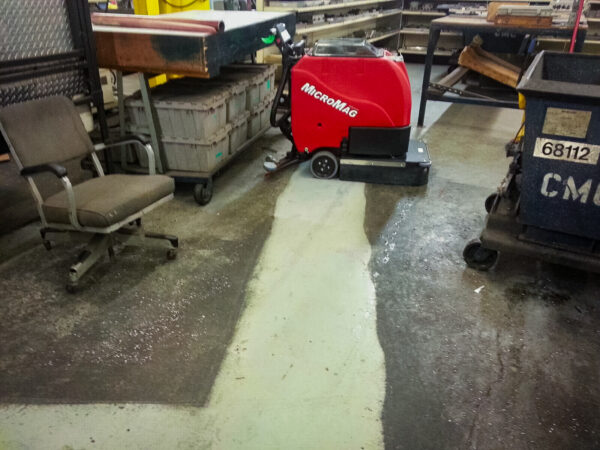 Walk-Behind Floor Scrubber