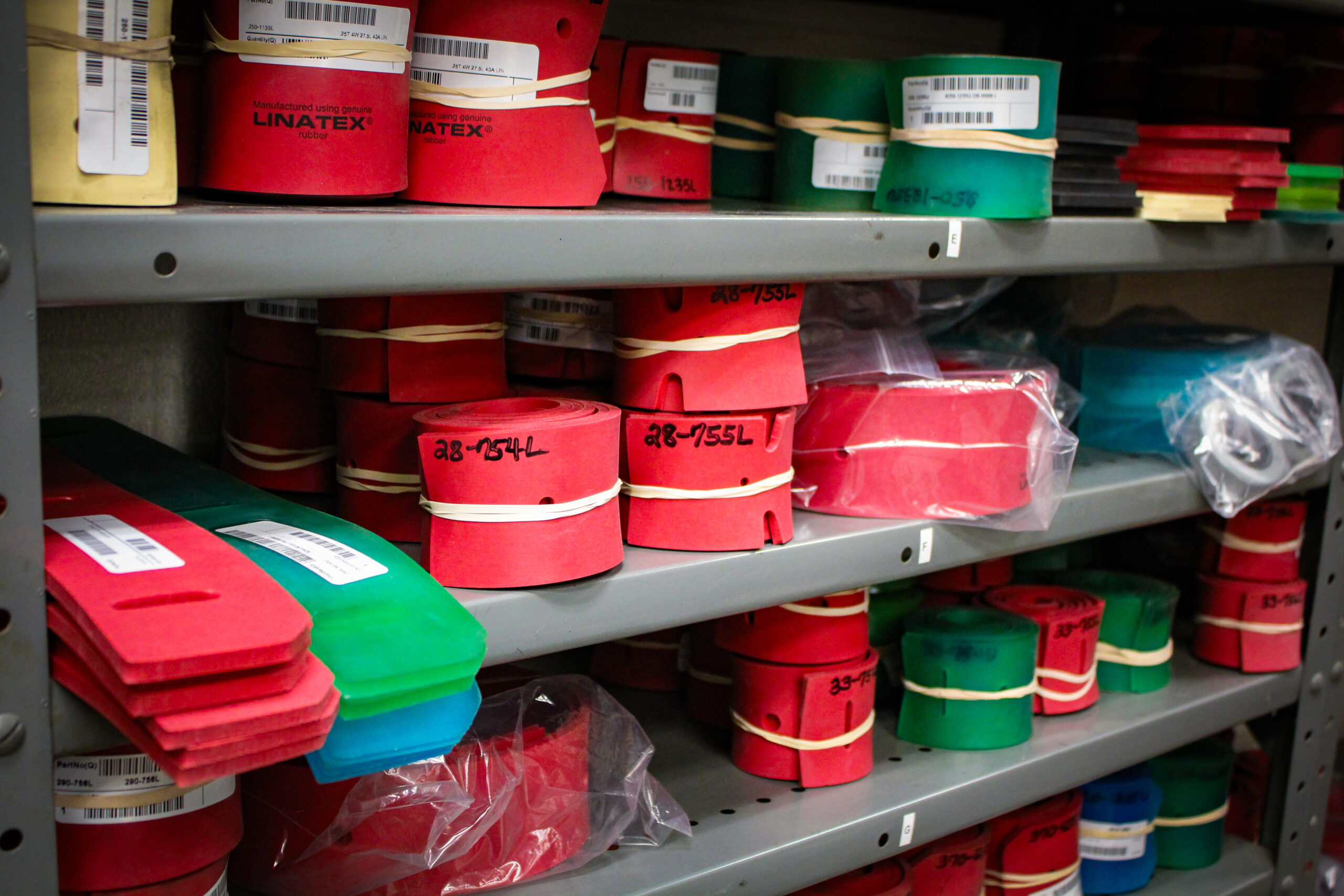 CIE Parts Room Squeegee Shelves