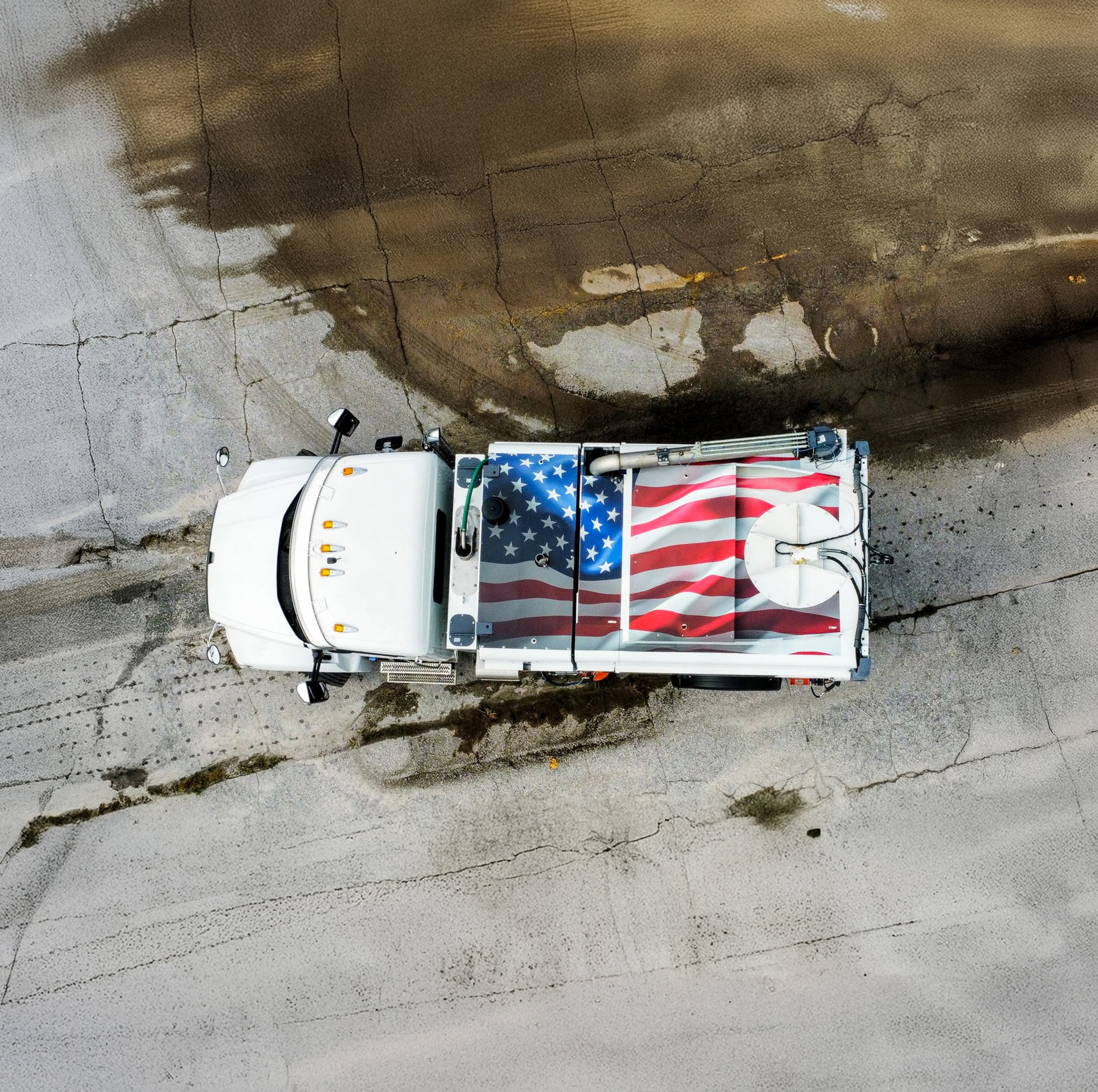 Scarab Maven 65 Street Sweeper Aerial View