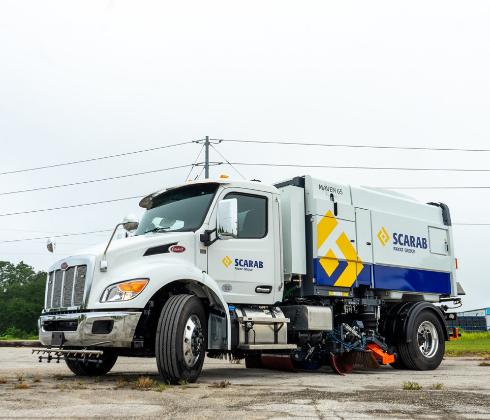 Scarab Maven 65 Street Sweeper Low Front Angle